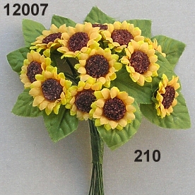 Sunflower mini w/leaf